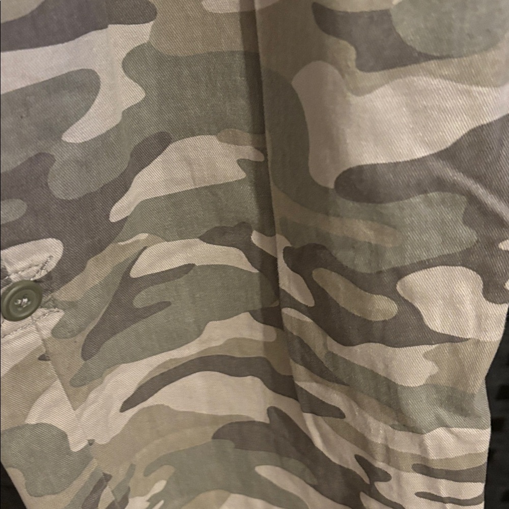 Woman Within Camouflage Pants - Picture 2 of 4